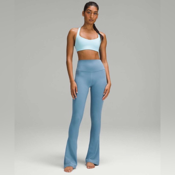 lululemon athletica Pants - LULULEMON Align High-Rise Mini-Flared Pant 32" in Utility Blue Size 8